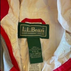 LL Bean raincoat and windbreaker